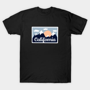 California Lake Tahoe ski - California Hiking T-Shirt